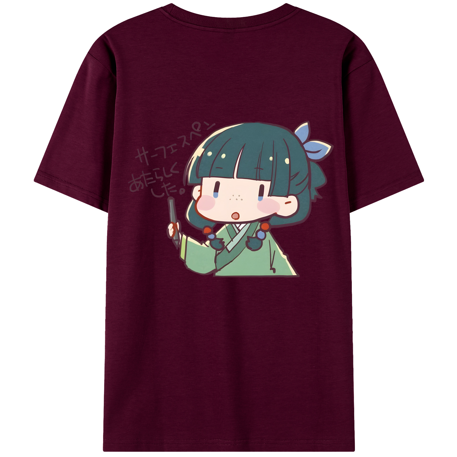（画像用） 薬屋のひとりごと The Apothecary Diaries レディース半袖Tシャツ(バックプリント)
